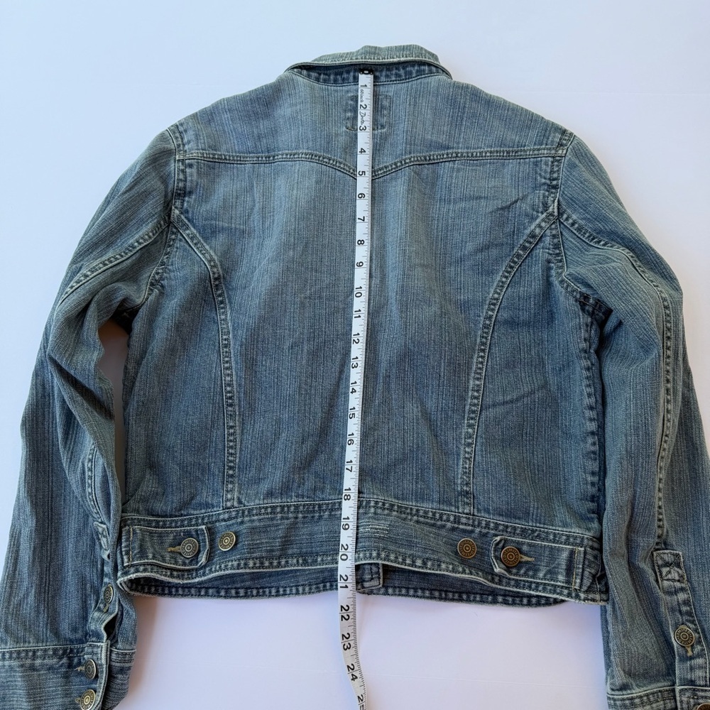 Woman’s The Limited Denim Jacket Size Large​​ - Picture 7 of 7